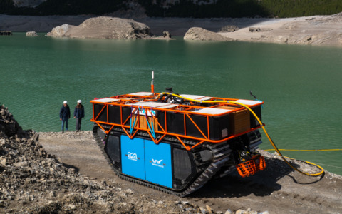Robotica subacquea in Valtellina grazie al Gruppo A2A per la manutenzione della diga di Cancano